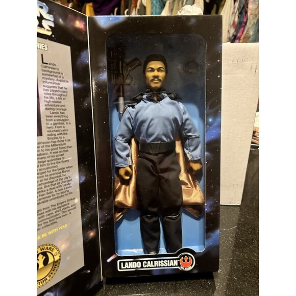 Star Wars LANDO CALRISSIAN 1996 Collector Series Kenner Figure 12" SEALED NIB - Picture 4 of 5